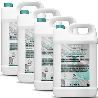 Glycerin VG 20L 99,5% Pharmaqualität E422 pflanzlich Kosmetik Haushalt GiDeli