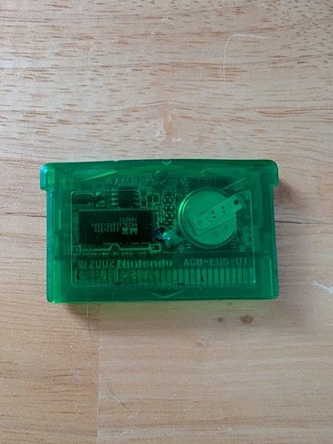 Pokemon Emerald Authentic GBA Cartridge Tested - Battery Replaced 2020