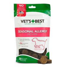 Seasonal Allergy Relief for Dogs - 30 Day Soft Chew Supply by Vet's Best