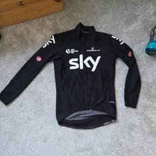 Castelli Perfetto Team Sky Long Sleeve Jacket Size L - v good condition