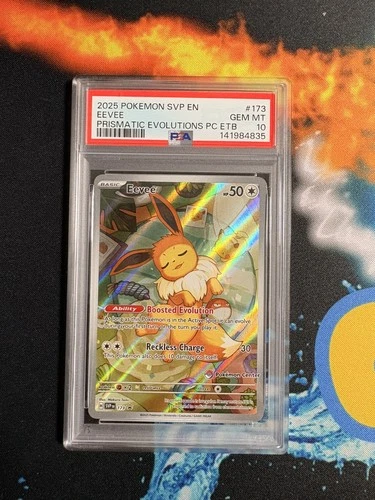 Eevee Prismatic Evolutions - Pokemon Center Promo - PSA 10 GEM Mint - Pokémon