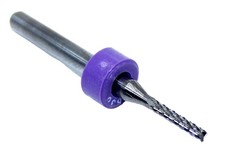 2100.0630.315 Kyocera 1.60mm Carbide Diamond-Cut Router Burr Fishtail .0630" Dia