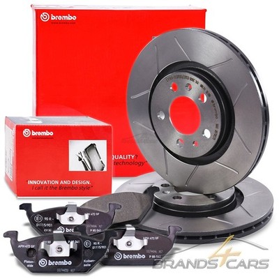 BREMBO SPORT MAX BREMSSCHEIBEN Ø280 BELÜ+BELÄGE VORN FÜR SKODA OCTAVIA 1U 96-07