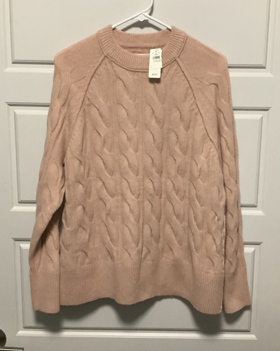 Aerie Pink Long Sleeve Oversized Sweater Women’s Sz XXS NWT
