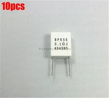 10Pcs 0.1R 100Mr 5W+/-10% Non-Inductive Resistor New Ic uv