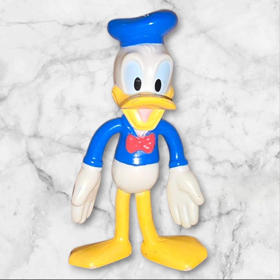 Bendin' Friends Pato Donald 4" Bendy Figura Reciclado Llavero Disney World Resort Foto 2 de 4