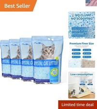 Cat Litter Crystals, Non Clumping Cat Litter Odor Control Kitty Litter Non Cl...