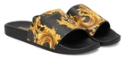VERSACE JEANS COUTURE 80YA3SQ4 ZS365 G89 SLIDE SLIPPERS SLIP ON SHOES MEN