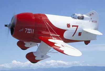 GeeBee E Racer Granville Gee Bee Plane Wood Model Big New | eBay