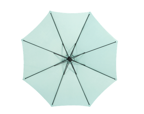 Best Choice Products 10ft Offset Hanging Market Patio Umbrella Adjustment -Green - Picture 3 of 12