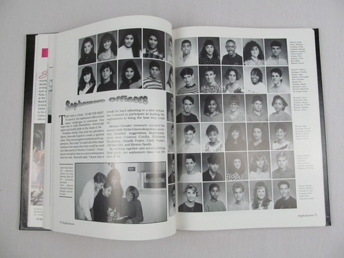 Anuario de escuela secundaria Olympic Community Heights 1992 Boca Raton, FL tapa dura - Imagen 8 de 15