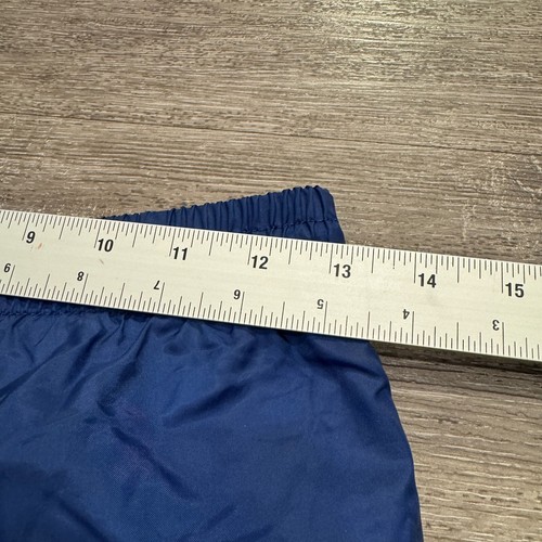 New York Giants Pants Youth Medium 12/14 Blue Convertible Nylon Straight Baggy - Picture 9 of 13