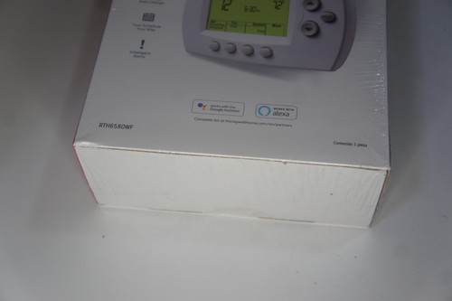 New Honeywell Wi-Fi 7-Day Programmable Smart Thermostat White RTH6580WF - Bild 5 von 9