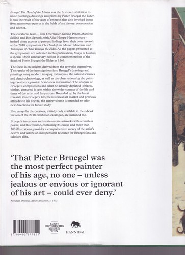 BRUEGEL - THE HAND OF THE MASTER 450th Anniversary Ed. (2020 Hardcover){W2} - Foto 2 di 4