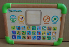 LeapFrog Touch  Learn Nature ABC Board Wooden "Tablet"  LED Screen