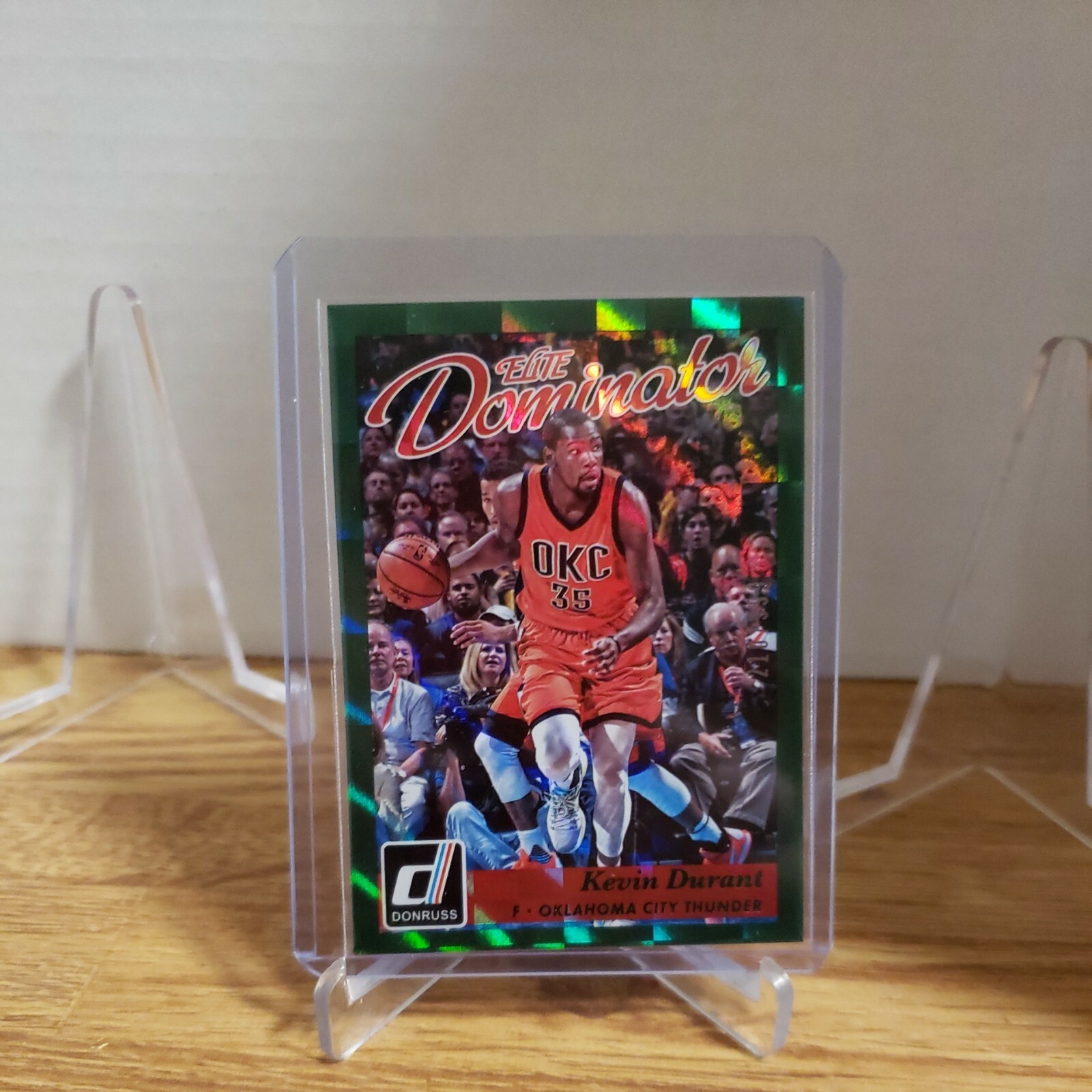 2015-16 Panini Donruss Elite Dominator 210/999 Kevin Durant #18 Nets FHOF