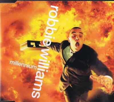 Robbie Williams - Millennium - Single-CD 1998 Chrysalis Records