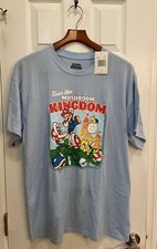 Super Mario T-shirt Tour the Mushroom Kingdom graphic tee Men's XL NEW W/tags