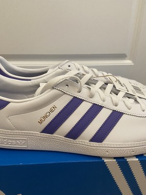adidas munchen white leather