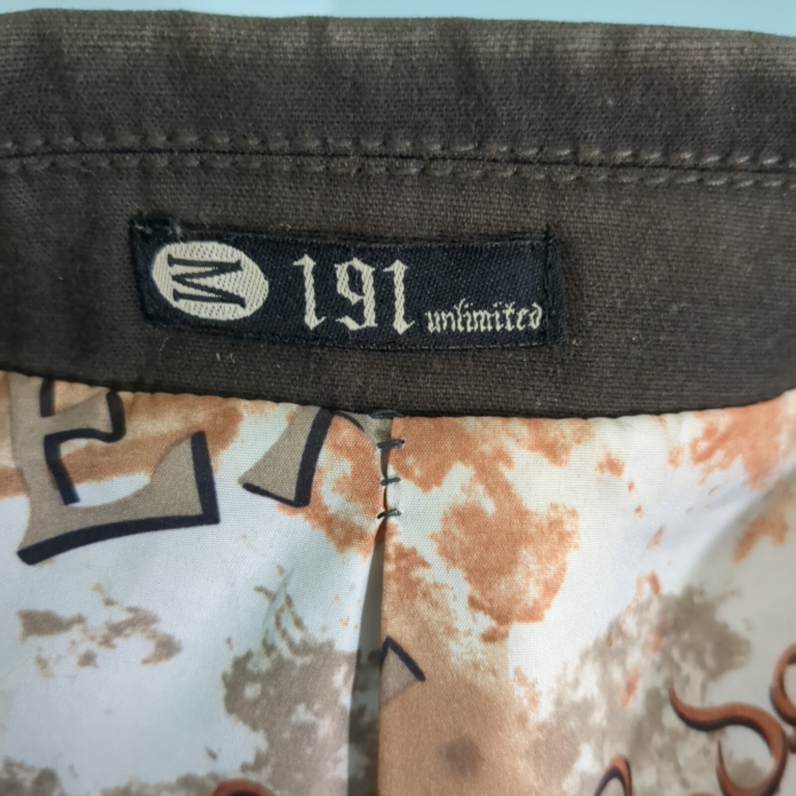 191 Unlimited medium jacket patchwork blazer stea… - image 7