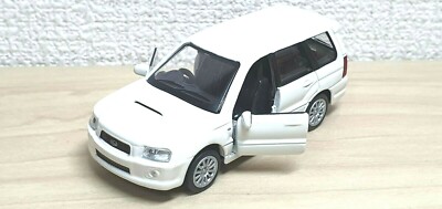1/59 Konami J Owner's Collection SUBARU FORESTER WHITE diecast car model 