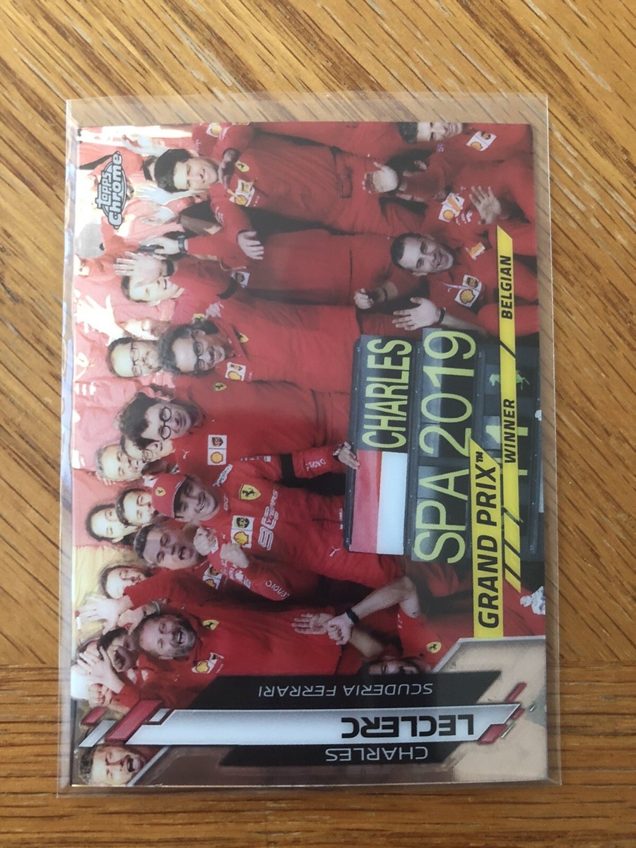 2020 Topps Chrome Formula 1 Charles Leclerc Scuderia Ferrari
