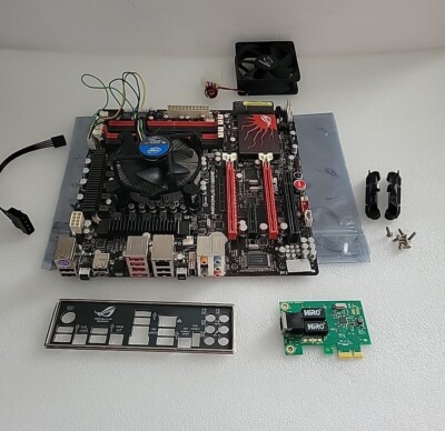 ASUS Maximus III GENE LGA1156 Motherboard /w i5-760 2.8ghz (Tested & Working)