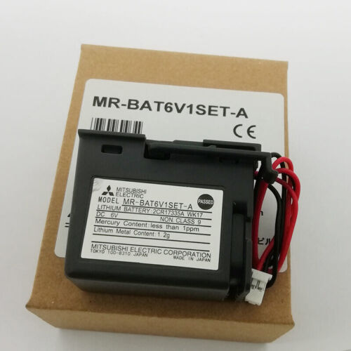 DC 6V 1650mAh MR-BAT6V1SET-A 2CR17335A Wk17 Non-rechargeable Battery Cell New - 第 1/5 張圖片