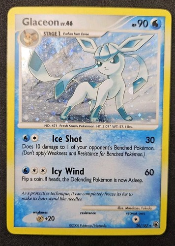 Glaceon 20/100 Pokemon Card