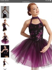 weissman dance costume child small style 11945