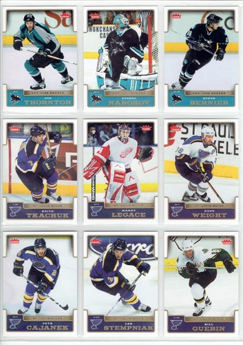 2006-07 Fleer NHL Hockey Base & Rookies Fill Your Set #1-230 U-Pick From List! - Picture 176 of 238