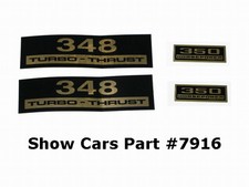 Valve Cover Decals Kit 61605958chevy Chevrolet Impala Belair 348 350 Hp Valve Cover Decals Kit 61605958chevy Chevrolet Impala Belair 348 350 Hp