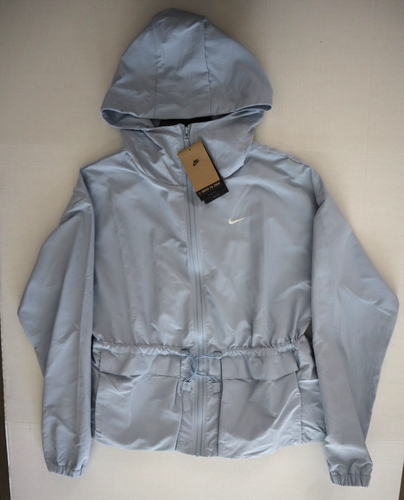 Nike FN3669-440 Women's Sz S Light Blue Oversized Trend Woven Jacket $120 - Picture 8 of 12