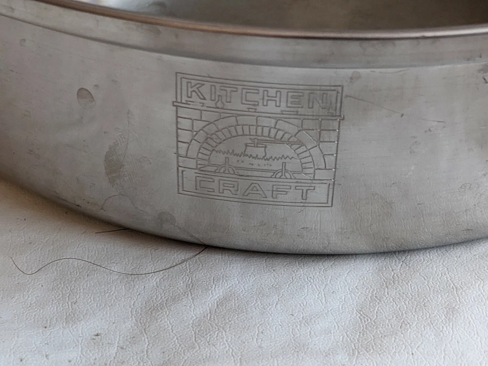 Kitchen Craft 1.5 Quart 20.3cm Acciaio Inox Salsa Padella Pentola No Coperchio - Immagine 2 di 4