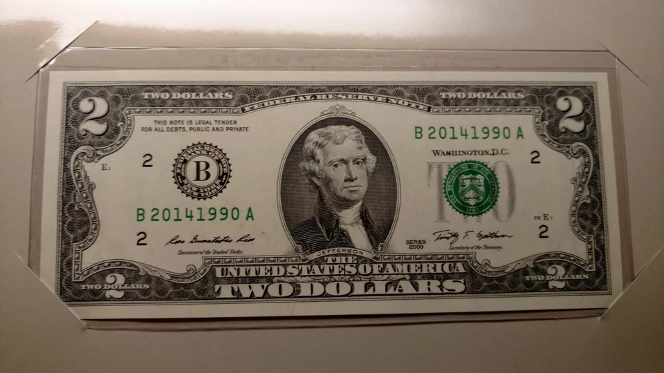 2014 $2 Triple Deuce Set US Currency FRN Kansas City-New York-San Francisco. - Image 4 of 4