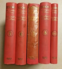 ENCICLOPEDIA ILLUSTRATA IL TESORO del ragazzo italiano UTET 2 volumi torino '50