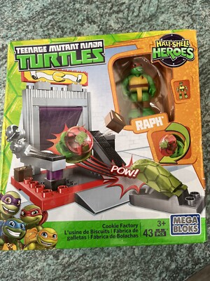 Mega Bloks Teenage Mutant Ninja Turtles Cookie Factory 43 Teile DMW49 ~NEU~