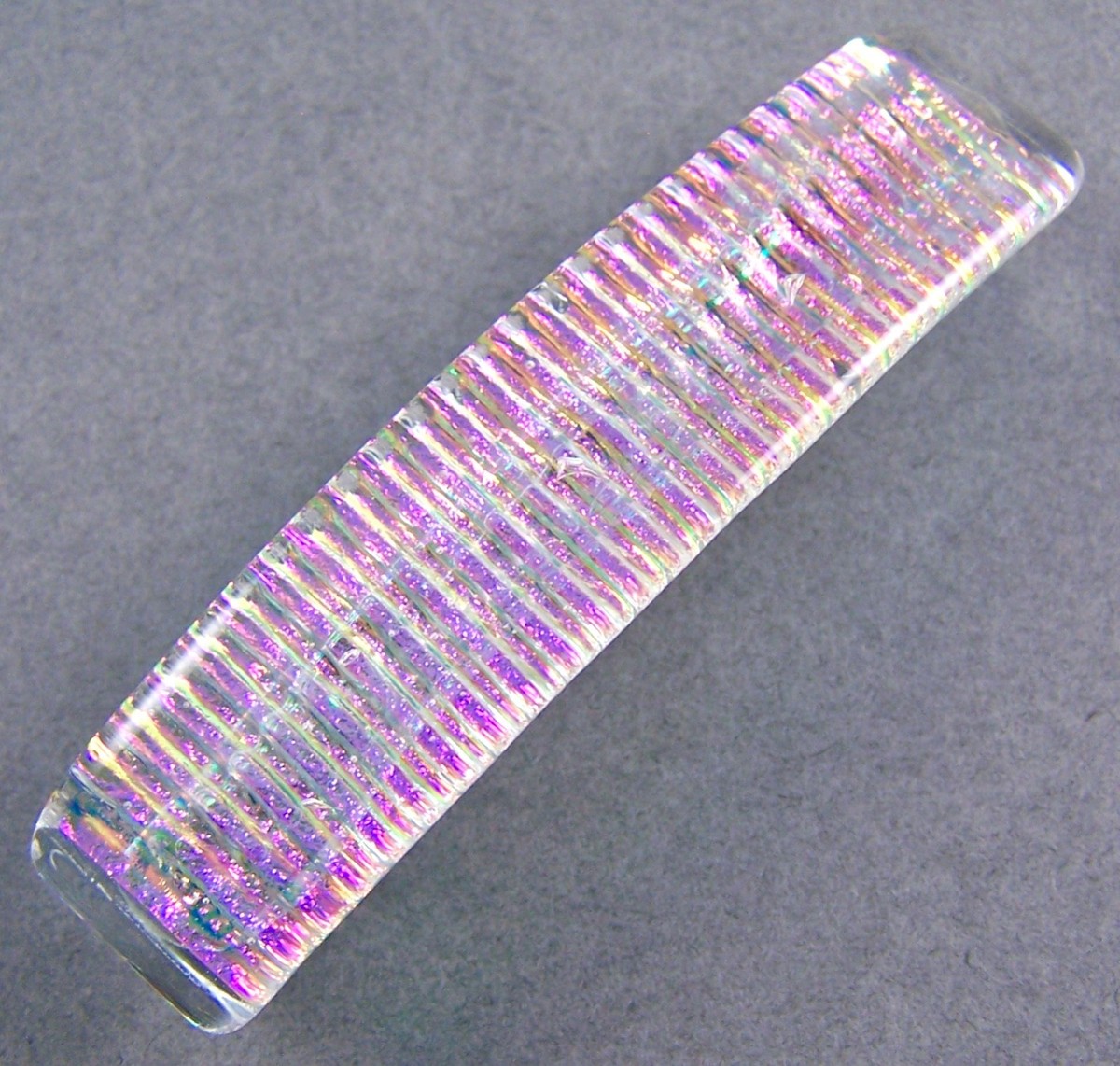 Dichroic Glass Barrette 2.5 display picture 3