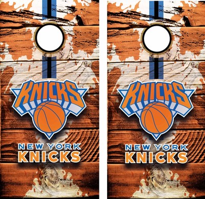New York Nicks  Team Board Cornhole NBA Sports Vinyl Decal GV40