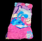 Vintage 1999 Blues Clues Tickety Clock Indoor Slumber Sleeping Bag Nickelodeon