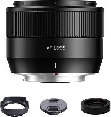 TTArtisan AF 35mm F1.8 II APS-C Auto Focus Lens for Fujifilm Fuji X-Mount Camera