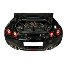 4 Taschen Kofferraum Set KJUST fahrzeugspezifisch für NISSAN GT-R (R35) schwarz