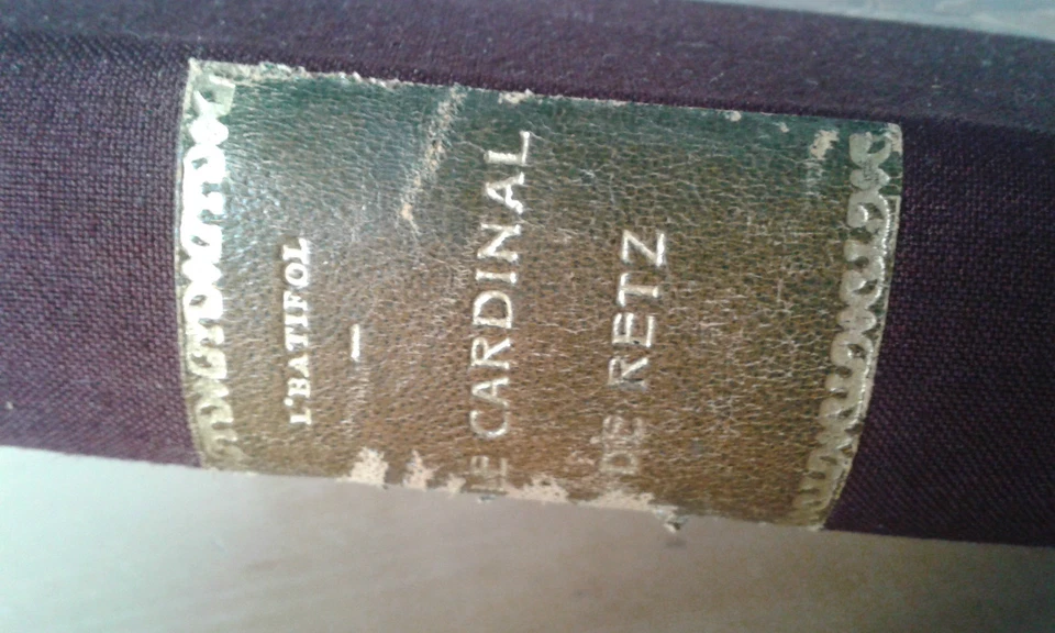 Usado - Libro LE CARDINAL DE RETZ - Louis Batiffol - 1929 - Texto en francés - - Imagen 2 de 4