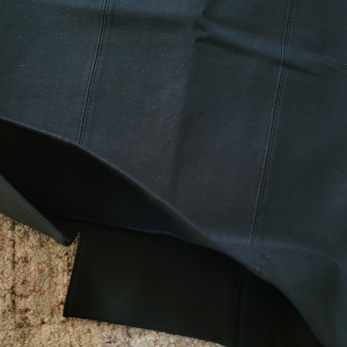 EUC Spanx Black Thick Stretch Pencil Cut Skirt Business Casual Workwear Skirt - Picture 5 of 12