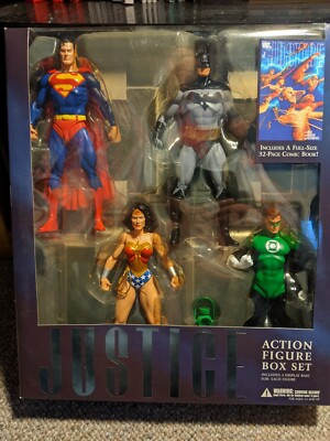 dcダイレクト フィギュア　セット DC Direct Justice League 4-Figure Set Superman Batman Wonder Woman
