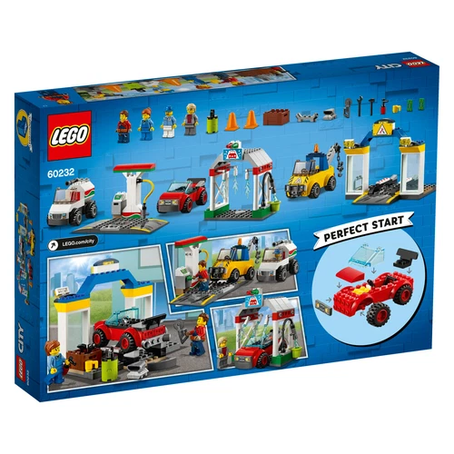 LEGO City 60232 Autowerkstatt 4 Minifiguren Harl Hubbs LEGO Life App  N8/19 - Bild 2 von 8