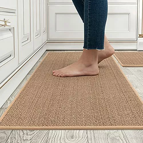 Kitchen Rugs and Mats Washable,Non Skid Kitchen Mats for Floor