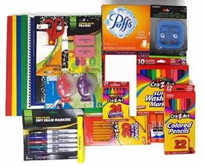 Back to School Supplies Bundle for Pre-K, Kindergarten, 1st Grade 2nd Grade, 3rd