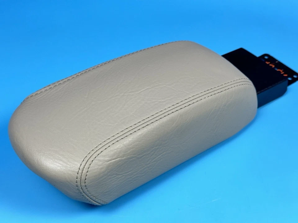 Fiat 500X 2016 2017 2018 consola central cuero beige reposabrazos tapa cubierta OEM Foto 2 de 4