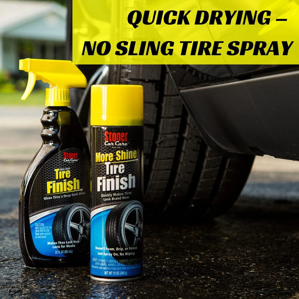 Stoner Car Care 91094-6PK Acabado de neumáticos más brillante para cuidado de neumáticos y ruedas Crea... Foto 3 de 4
